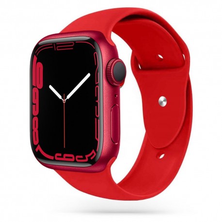 Apple Watch 38/40/41mm Slitstark Silikon Armband Walkr - R&ouml;d-Apple Watch 41mm -Shockproof.se