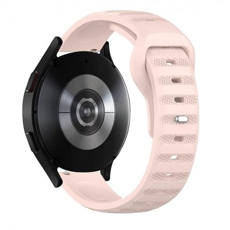 Universalt Slitstarkt Klockarmband Titan's Grip 20mm - Rosa-Galaxy Watch 5 44mm-Shockproof.se