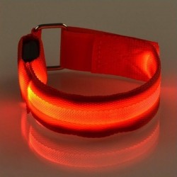 2-PACK Reflex Armband LED / Reflexband Uppladdningsbar