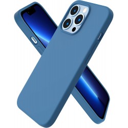 Gummibelagt Stöttåligt Skal iPhone 13 Pro Max - Blå