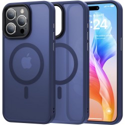 iPhone 13 Pro Max Stötdämpande Skal MagSafe-Kompatibelt V2 - Blå