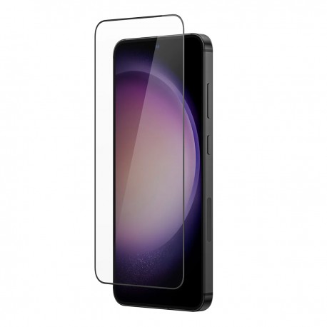 2-PACK Samsung S23 H&auml;rdat Glas 0.26mm 9H Fullframe-Samsung S23-Shockproof.se