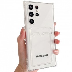Stöttåligt Skal med Kortfack Samsung S24 Ultra