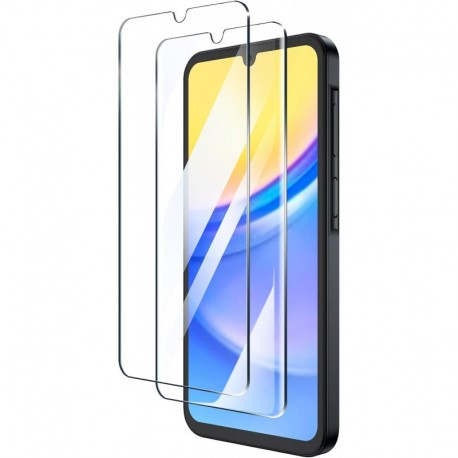 Samsung A15 5G H&auml;rdat glas 0.26mm 2.5D 9H-Samsung A15-Shockproof.se