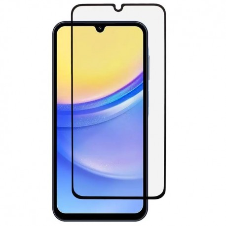 Samsung A35 5G H&auml;rdat Glas 0.26mm 2.5D 9H Fullframe-Samsung A35-Shockproof.se