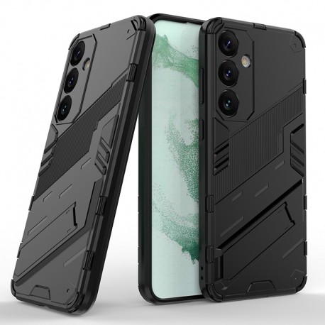 Samsung A35 5G St&ouml;tt&aring;ligt Skal med Kickstand ThinArmor V2 - Svart-Samsung A35-Shockproof.se