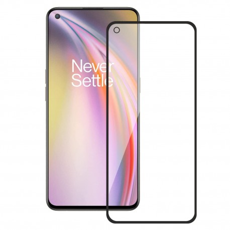 OnePlus Nord CE 2 Lite 5G H&auml;rdat Glas 0.26mm 2.5D 9H Fullframe-OnePlus Nord CE 2 Lite 5G-Shockproof.se