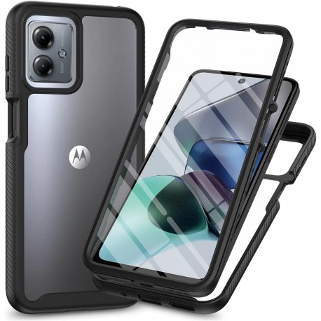 Motorola Moto G54 Helt&auml;ckande Premium 3D Skal ThreeSixty-Motorola Moto G54-Shockproof.se