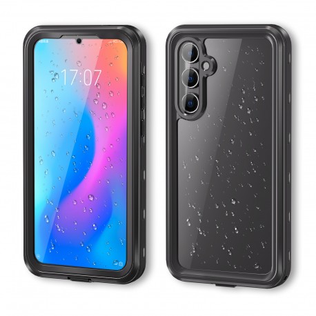 Samsung A55 5G Helt&auml;ckande Vattent&auml;t Premium Skal - 2m-Samsung A55-Shockproof.se