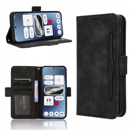 Nothing Phone 2a Pl&aring;nboksfodral PU-L&auml;der 6-FACK Winston V3-Nothing Phone 2a-Shockproof.se